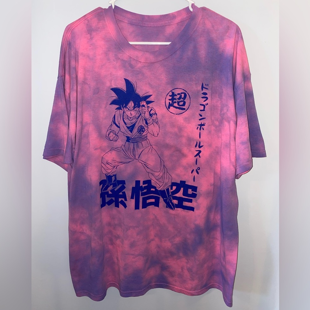 Custom Tie Dye Dragon Ball-Z Goku XXL T-Shirt